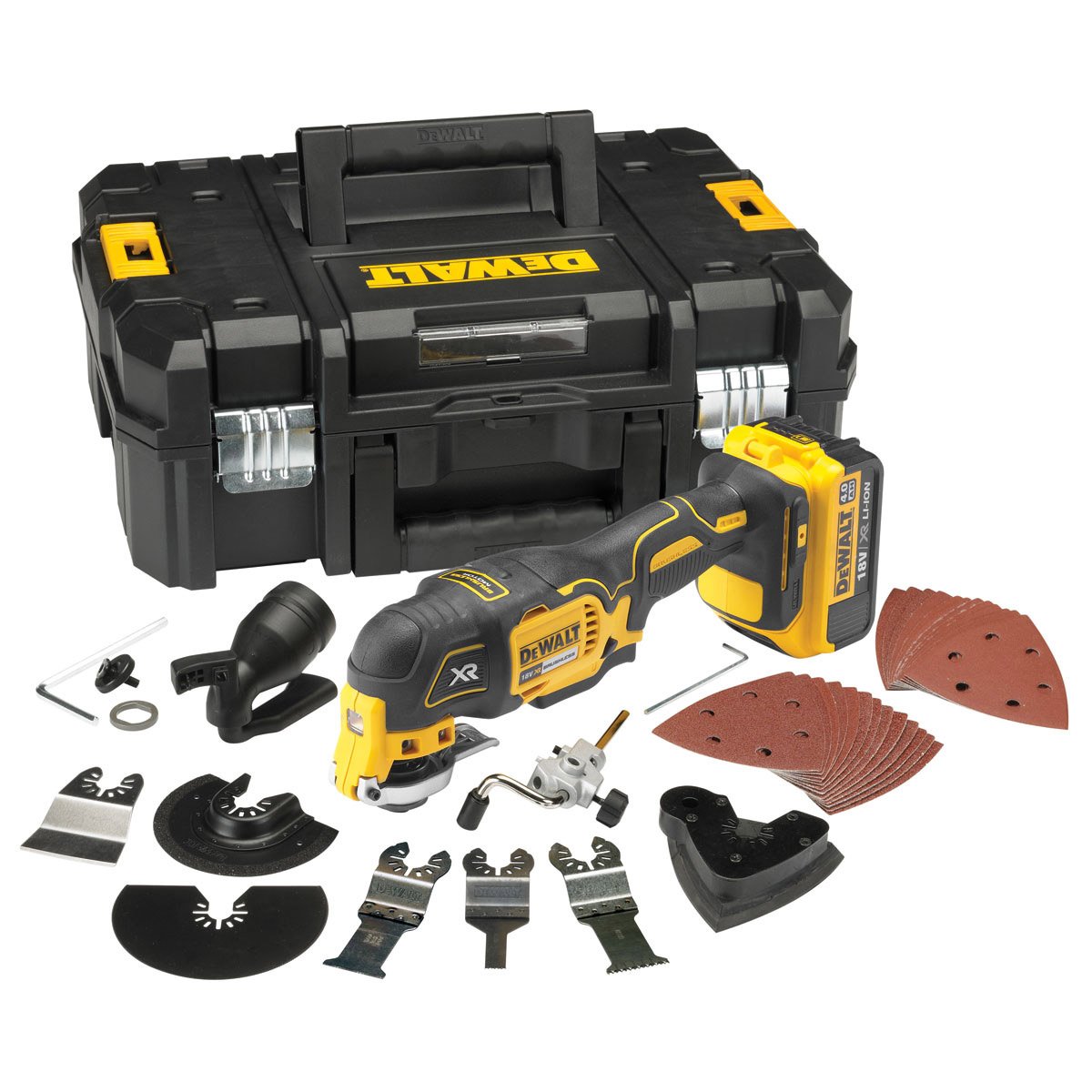 Dewalt DCS355M1-GB 18V Li-Ion Cordless Brushless Oscillating Multi-Tool