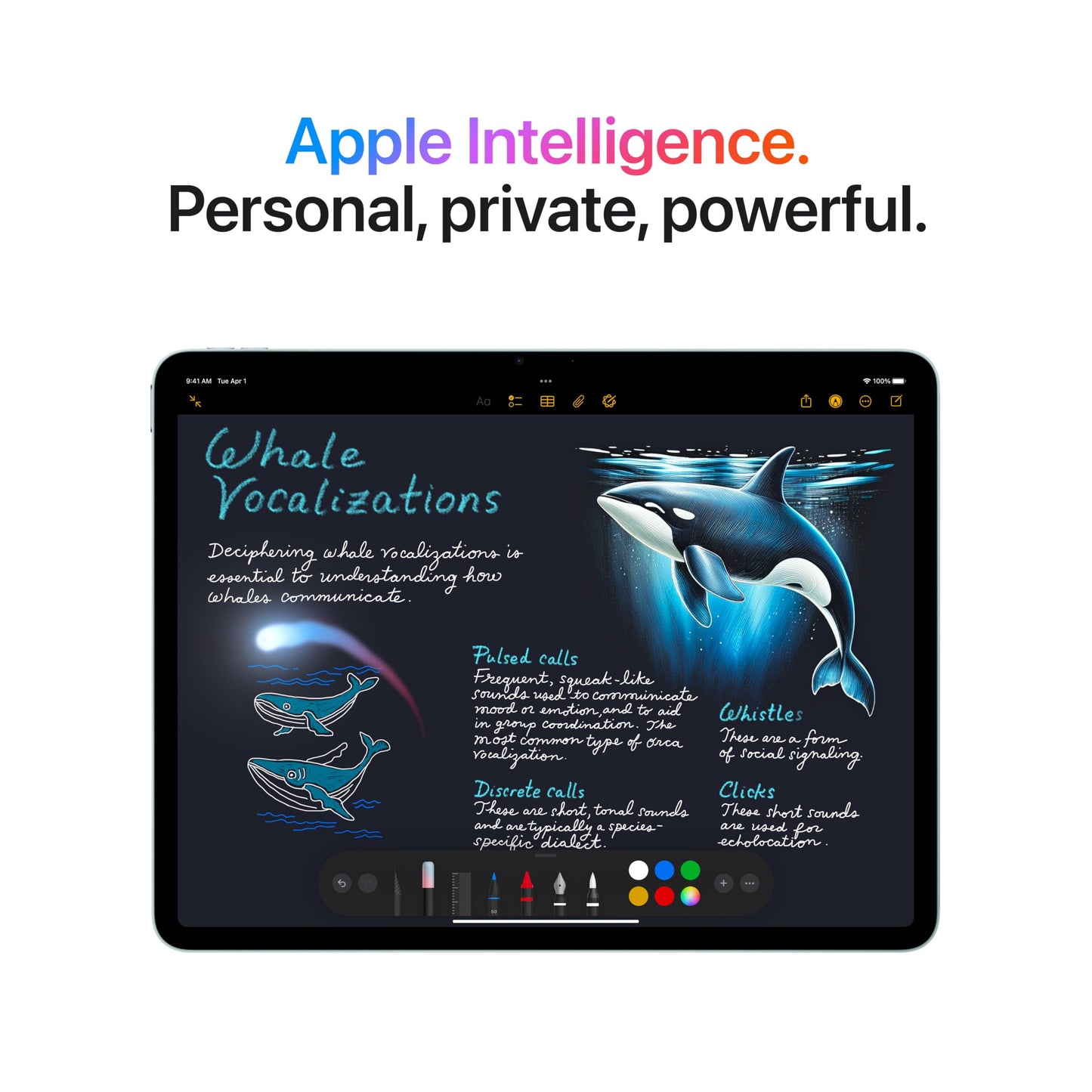 Apple iPad Air 11-inch with M3 chip Built for Apple Intelligence