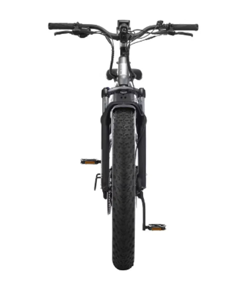 Aventon Aventure.2 Step-Through Fat Tire E-bike in Slate Grey